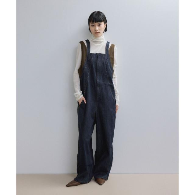 アダムエロペ（ADAM ET ROPE’）/【WEB限定】バイカラーサロペット