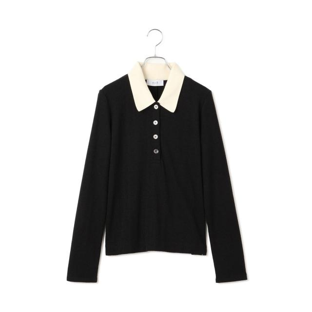 アダムエロペ（ADAM ET ROPE'）/【WEB限定】ロングスリーブポロシャツ