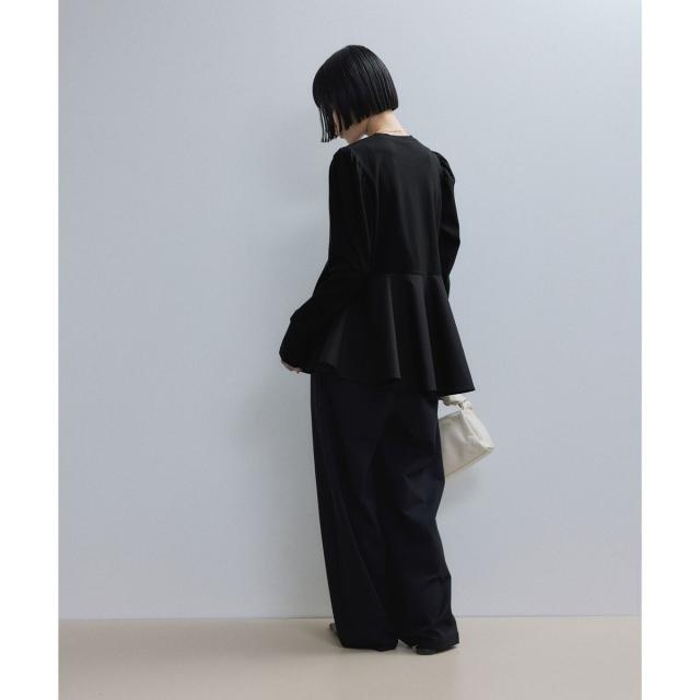 アダムエロペ（ADAM ET ROPE'）/【WEB限定】フリルペプラムロング