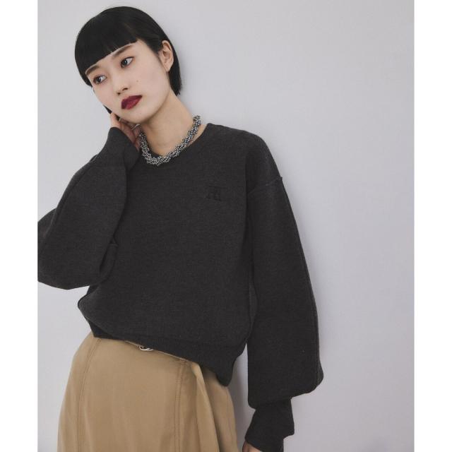 アダムエロペ（ADAM ET ROPE'）/【サステナブル】ロゴパッチスウェット