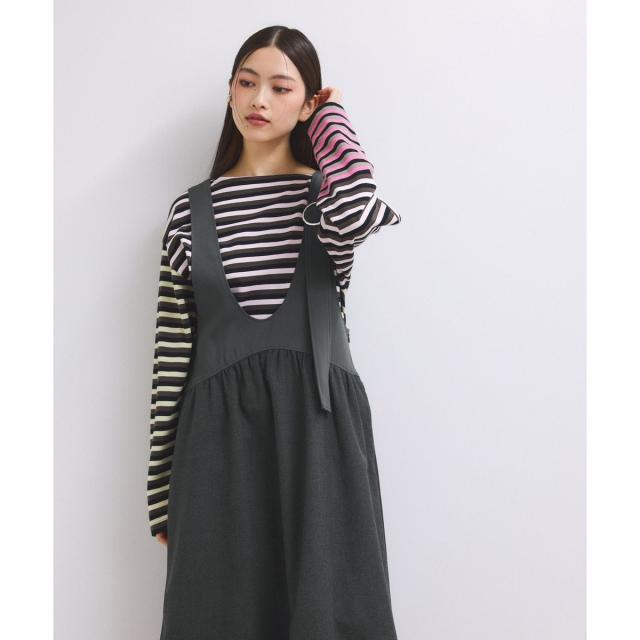 アダムエロペ（ADAM ET ROPE'）/【WEB限定】ディープネックAライン