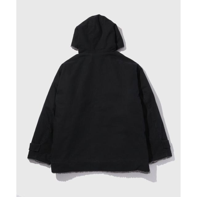 アダムエロペ（ADAM ET ROPE’）/【WEB限定】《リバーシブル》ダック×ボア フーデット ジャケット / ユニセックス