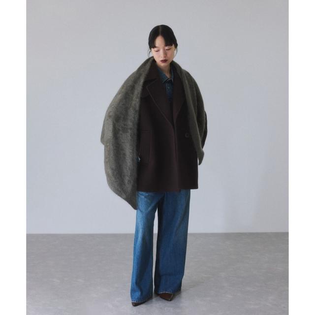 アダムエロペ（ADAM ET ROPE'）/ウールボンディングミドルコートの通販