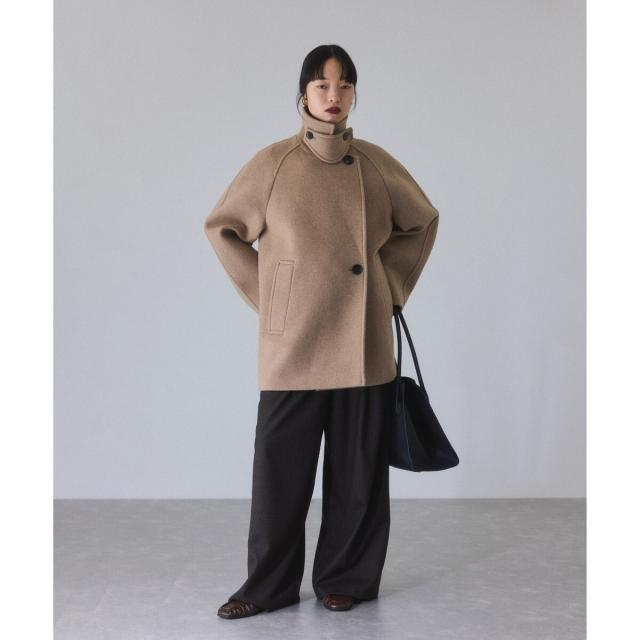 アダムエロペ（ADAM ET ROPE'）/ウールボンディングミドルコートの通販