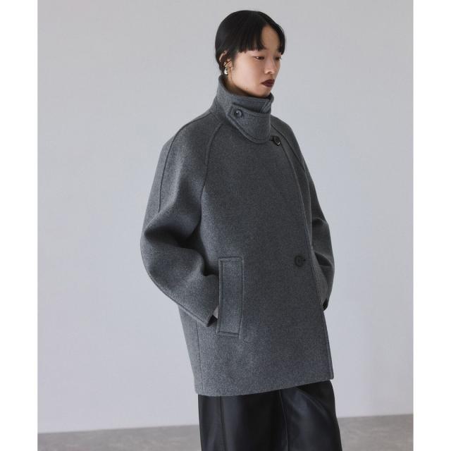 ウールボンディングミドルコート　アダムエロペ ウールボンディングミドルコート｜アダムエロペの通販｜&mall（アンド