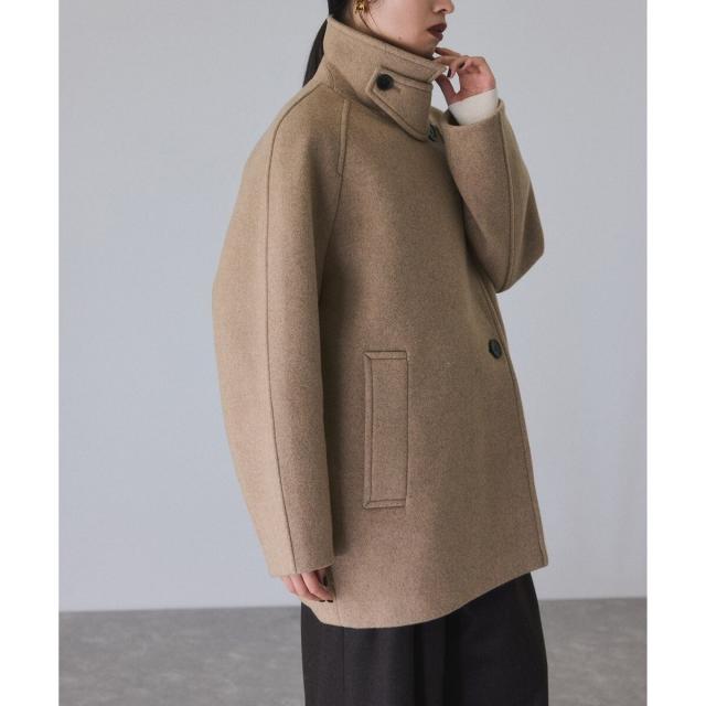 アダムエロペ（ADAM ET ROPE'）/ウールボンディングミドルコートの通販