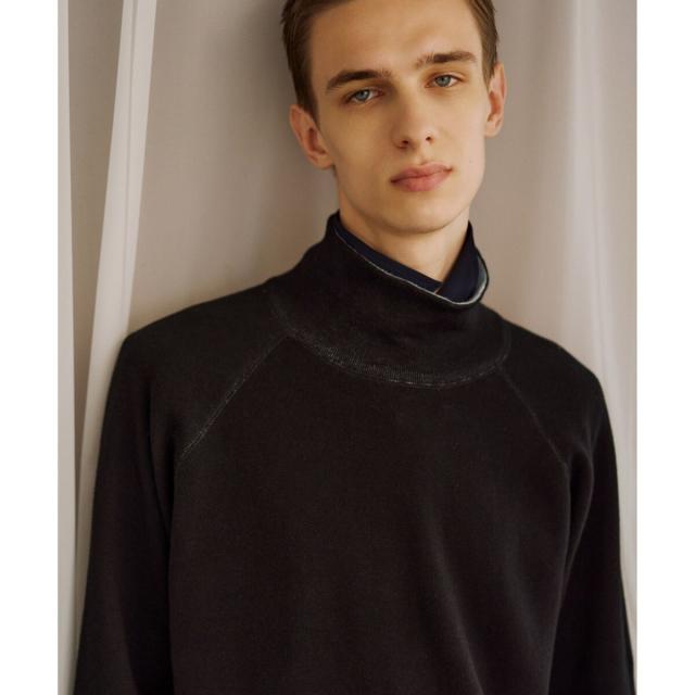 アダムエロペ（ADAM ET ROPE’）/《リバーシブル》カシミヤブレンド オフタートルニット