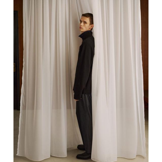 アダムエロペ（ADAM ET ROPE’）/《リバーシブル》カシミヤブレンド オフタートルニット