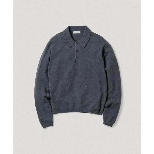 アダムエロペ（ADAM ET ROPE’）/12GG カシミヤ ニット ポロシャツ