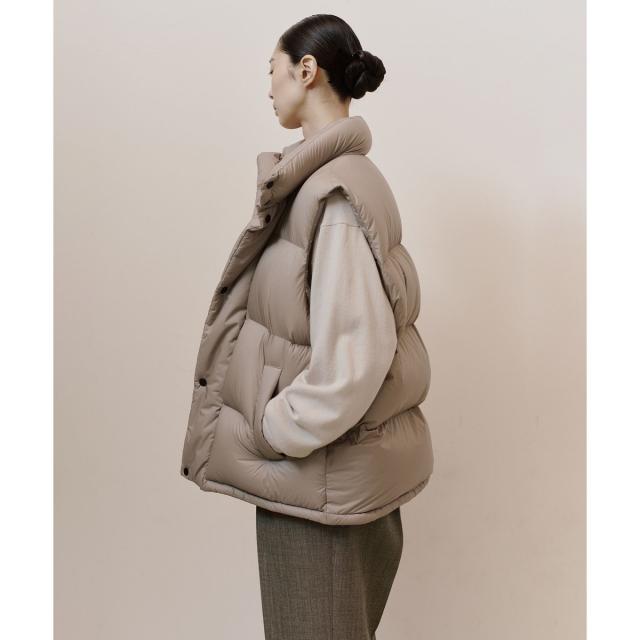 アダムエロペ（ADAM ET ROPE’）/【ACT_81 Monta】超軽量 ボリューム ダウンベスト