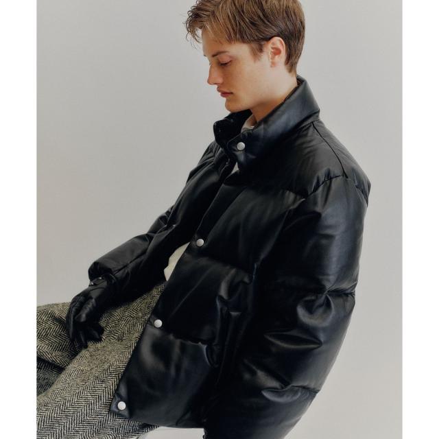 アダムエロペ（ADAM ET ROPE’）/《別注》【AVIREX for ADAM ET ROPE’】レザーダウンジャケット
