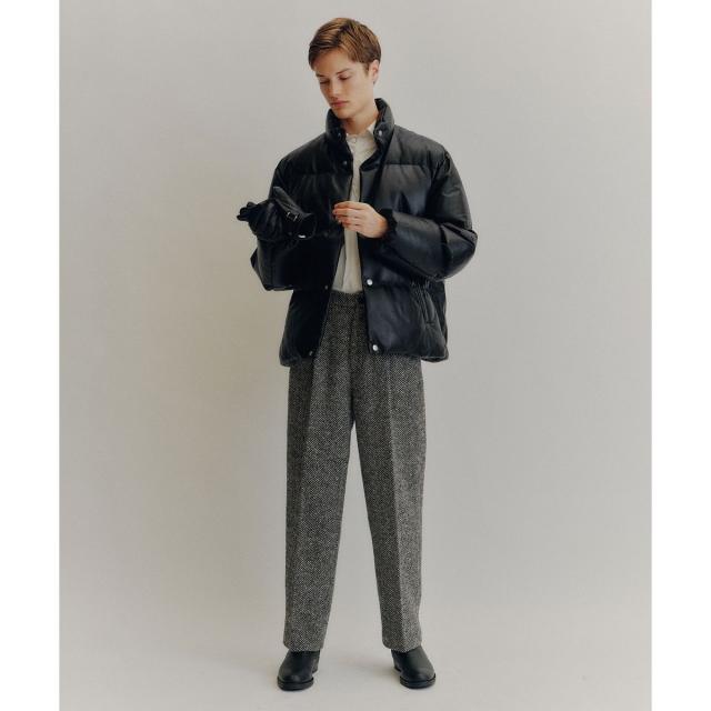 アダムエロペ（ADAM ET ROPE’）/《別注》【AVIREX for ADAM ET ROPE’】レザーダウンジャケット