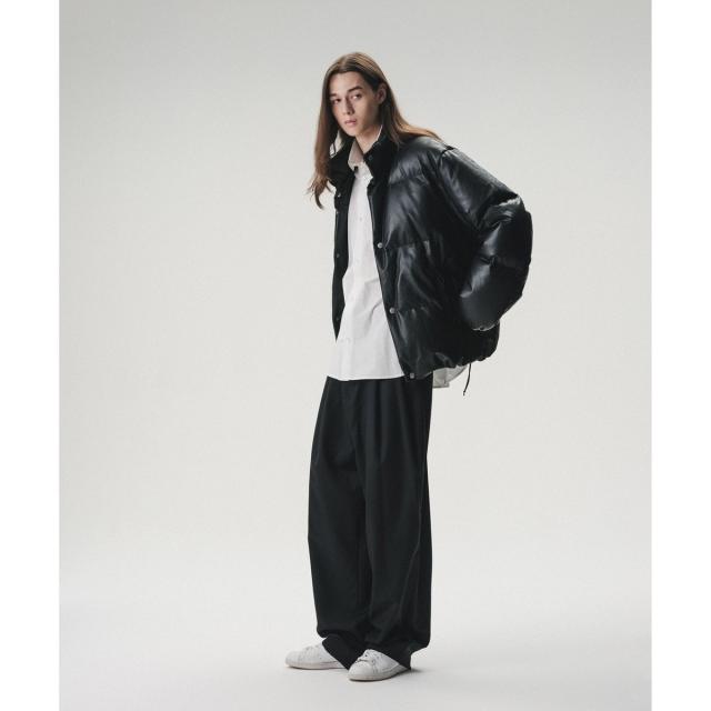 アダムエロペ（ADAM ET ROPE’）/《別注》【AVIREX for ADAM ET ROPE’】レザーダウンジャケット