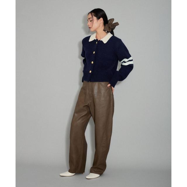 アダムエロペ（ADAM ET ROPE'）/【WEB限定】ポロニットカーディガンの