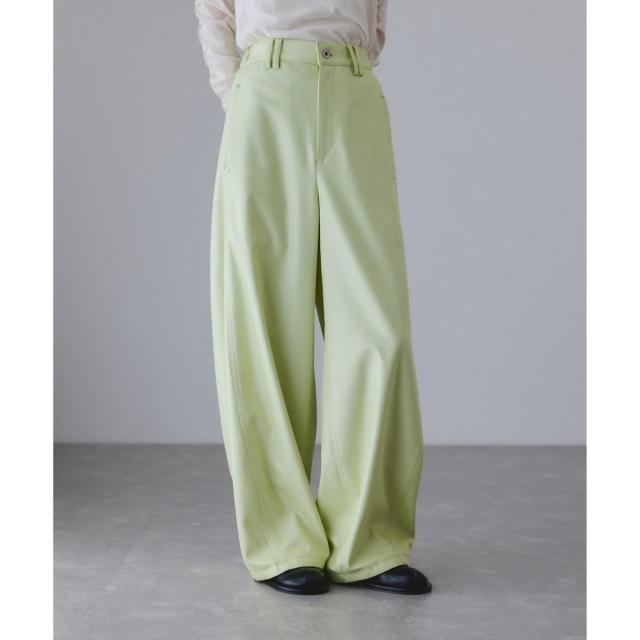 アダムエロペ アダムエロペ（ADAM ET ROPE'）/グロスボンディングコクーンパンツ