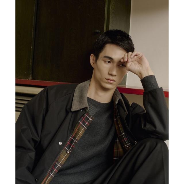 アダムエロペ（ADAM ET ROPE’）/《別注》【Barbour/バブアー】REVERSIBLE TRANSPORT