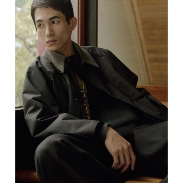 アダムエロペ（ADAM ET ROPE’）/《別注》【Barbour/バブアー】REVERSIBLE TRANSPORT