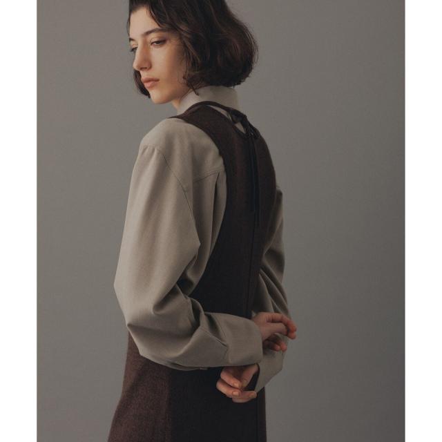 アダムエロペ（ADAM ET ROPE'）/ダブルポケットウールシャツ