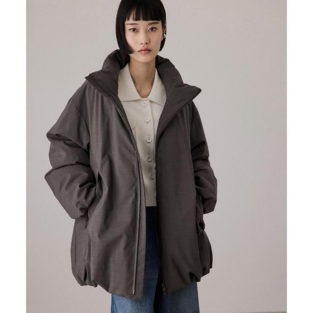 アダムエロペ（ADAM ET ROPE’）/【サステナブル】ウールMIXミドルダウン/撥水