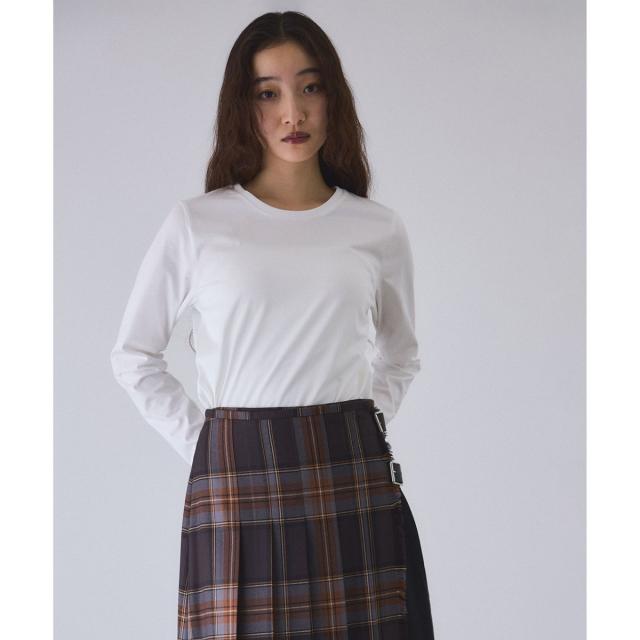 アダムエロペ（ADAM ET ROPE’）/ロングスリーブコットンTシャツ