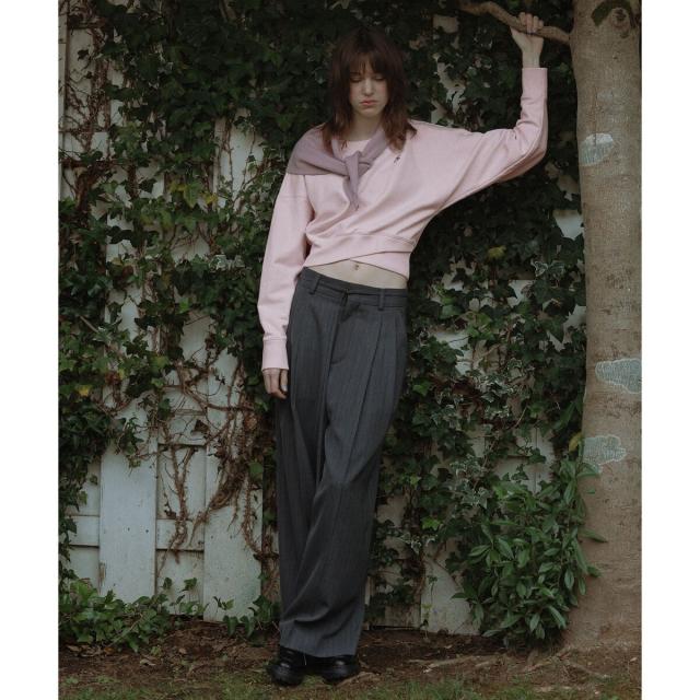 アダムエロペ（ADAM ET ROPE'）/【サステナブル】パフスリーブスウェット