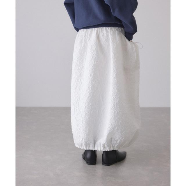 アダムエロペ（ADAM ET ROPE'）/ジャガードギャザースカート