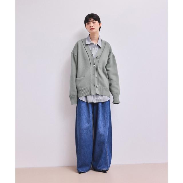 アダムエロペ（ADAM ET ROPE'）/【WEB限定】メタルボタンVネック