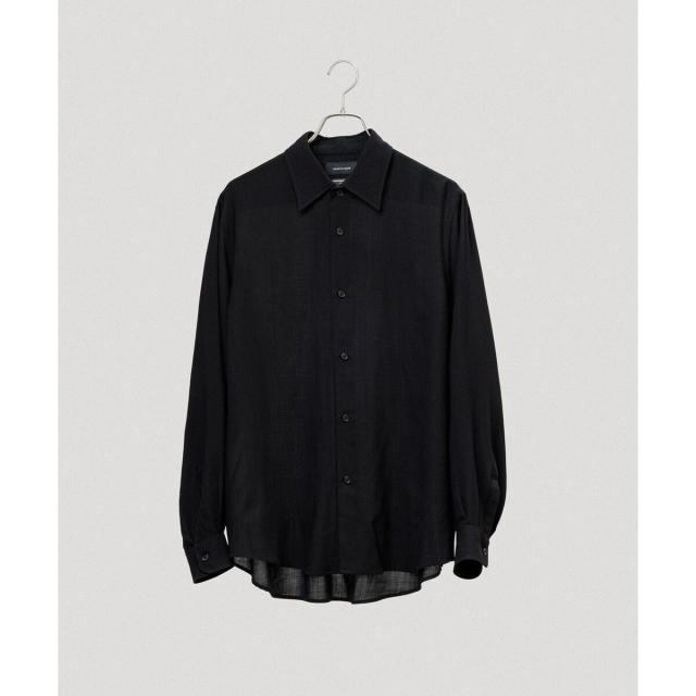 アダムエロペ（ADAM ET ROPE’）/【NIKKE】シフォンボイル レギュラーカラーシャツ_2