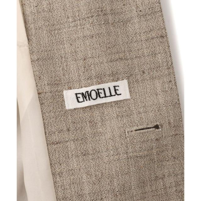 アダムエロペ（ADAM ET ROPE’）/【EMOELLE】シルクネップシングルジャケット_18