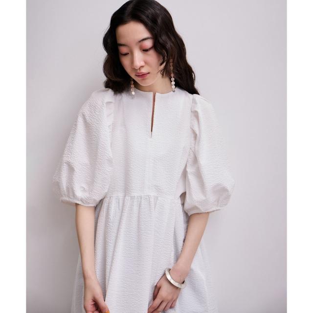 アダムエロペ（ADAM ET ROPE’）/【WEB限定】2WAYバルーンスリーブチュニック_2