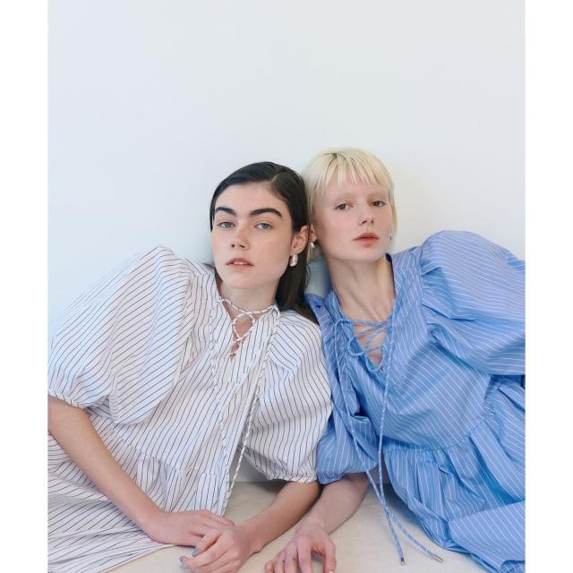 アダムエロペ（ADAM ET ROPE’）/【WEB限定】2WAYバルーンスリーブチュニック_4
