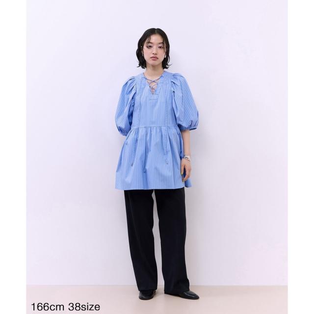 アダムエロペ（ADAM ET ROPE’）/【WEB限定】2WAYバルーンスリーブチュニック_9