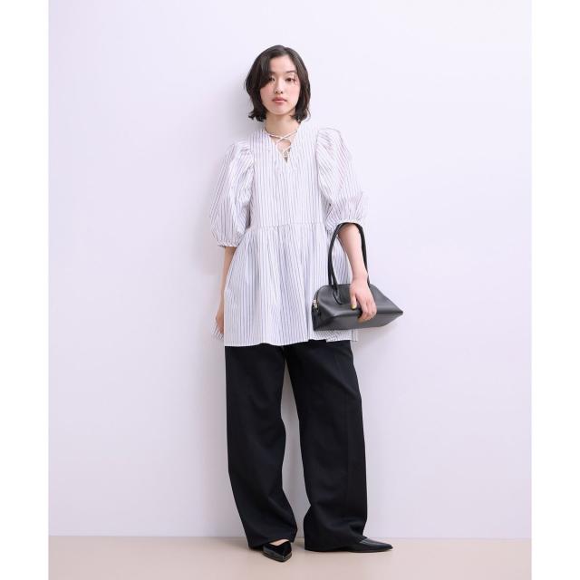 アダムエロペ（ADAM ET ROPE’）/【WEB限定】2WAYバルーンスリーブチュニック_11