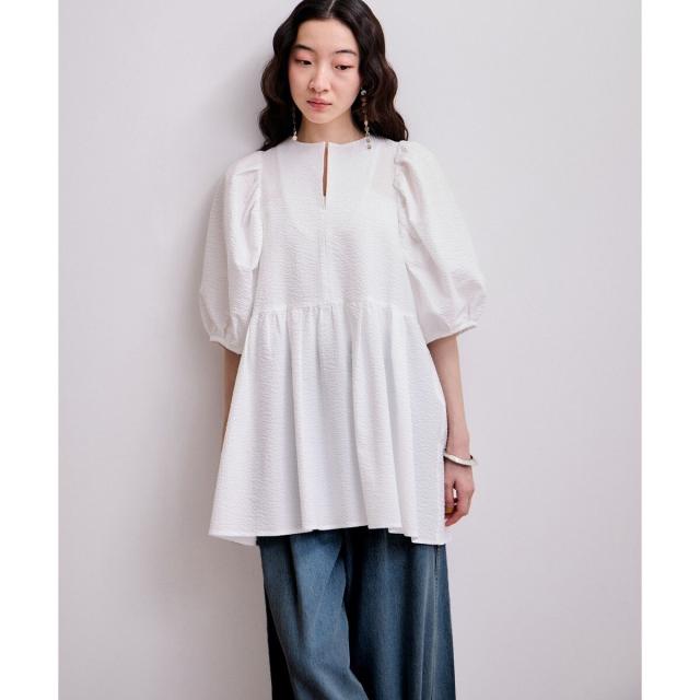 アダムエロペ（ADAM ET ROPE’）/【WEB限定】2WAYバルーンスリーブチュニック_13