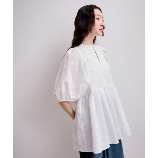アダムエロペ（ADAM ET ROPE’）/【WEB限定】2WAYバルーンスリーブチュニック_14