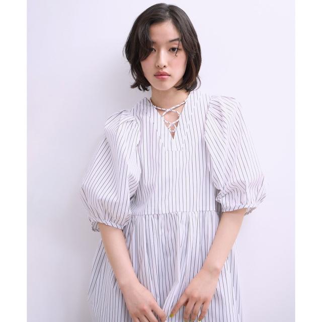 アダムエロペ（ADAM ET ROPE’）/【WEB限定】2WAYバルーンスリーブチュニック_18
