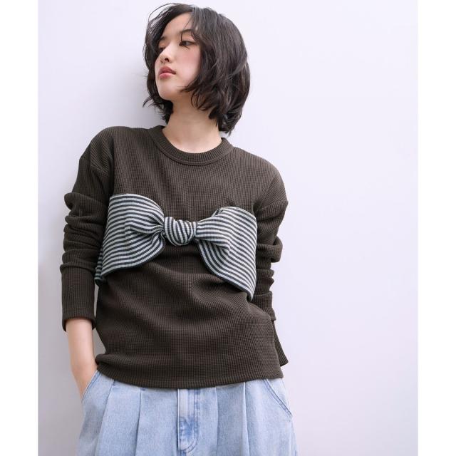 アダムエロペ（ADAM ET ROPE'）/【WEB限定】ツイストビスチェ