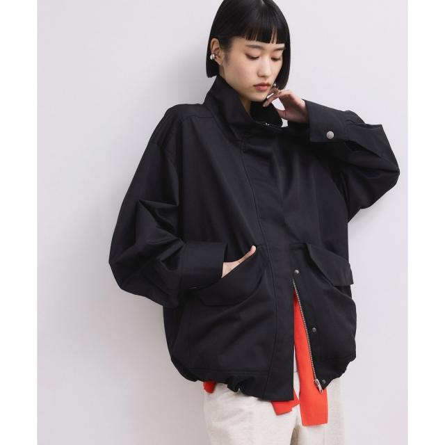 アダムエロペ（ADAM ET ROPE’）/【WEB限定】スタンドネックドロストブルゾン/撥水