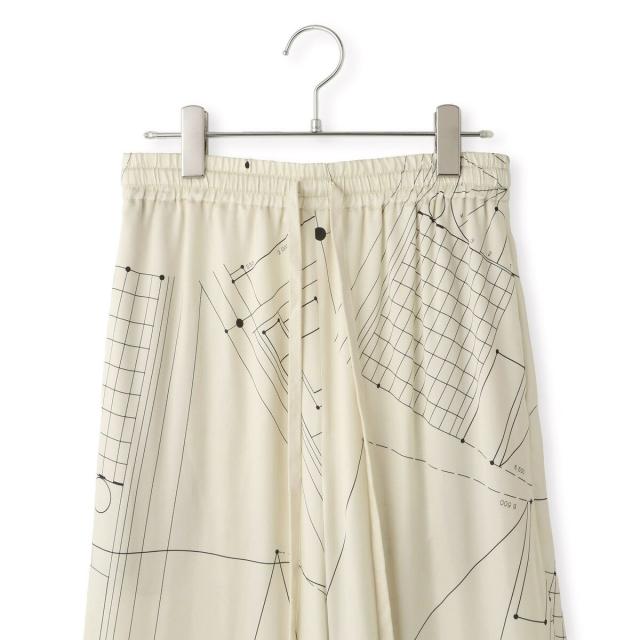 アダムエロペ（ADAM ET ROPE’）/アーキテクチャープリントパンツ_12