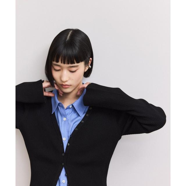 アダムエロペ（ADAM ET ROPE’）/【WEB限定】2WAYリブカーディガン_11