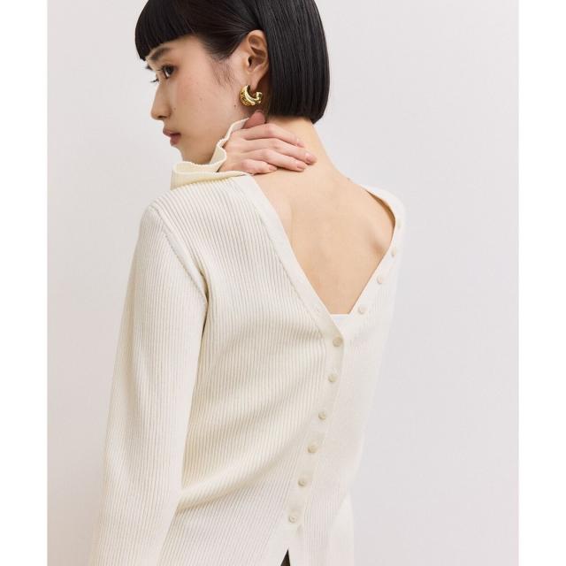 アダムエロペ（ADAM ET ROPE’）/【WEB限定】2WAYリブカーディガン_15