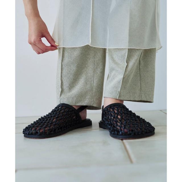 アダムエロペ（ADAM ET ROPE’）/メッシュフラットサンダル