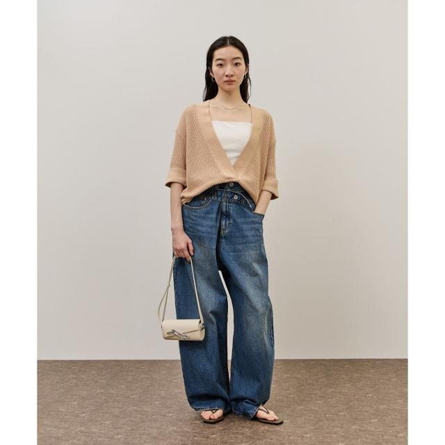アダムエロペ（ADAM ET ROPE’）/リネンブレンドニットプルオーバー_5