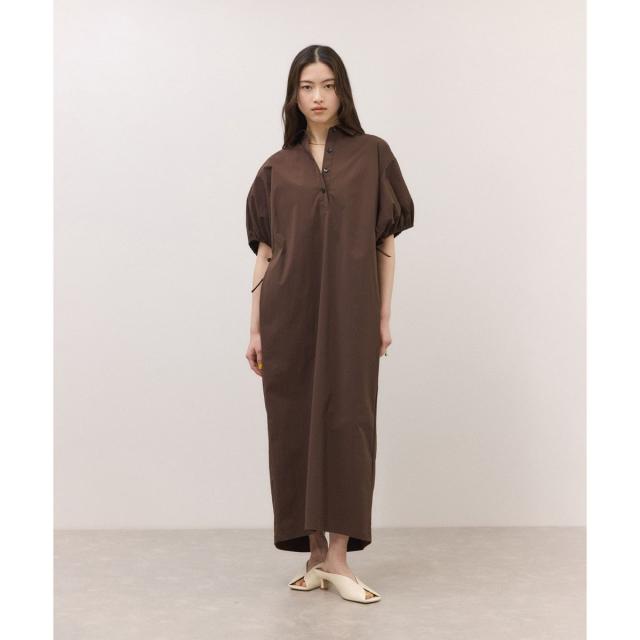 アダムエロペ（ADAM ET ROPE’）/ハーフスリーブタフタワンピース_1