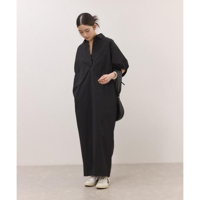 アダムエロペ（ADAM ET ROPE’）/ハーフスリーブタフタワンピース_5