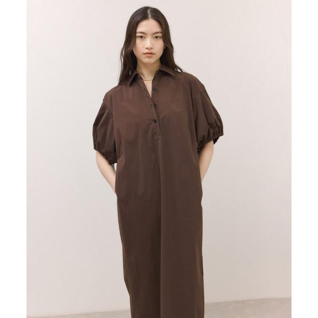 アダムエロペ（ADAM ET ROPE’）/ハーフスリーブタフタワンピース_8