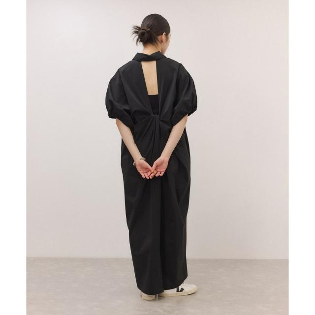 アダムエロペ（ADAM ET ROPE’）/ハーフスリーブタフタワンピース_16