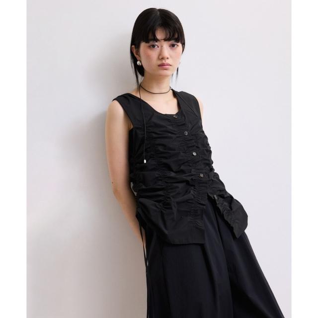 アダムエロペ（ADAM ET ROPE’）/【WEB限定】シャーリングジレ_12
