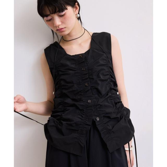 アダムエロペ（ADAM ET ROPE’）/【WEB限定】シャーリングジレ_13