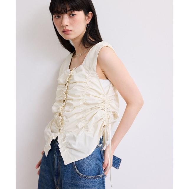 アダムエロペ（ADAM ET ROPE’）/【WEB限定】シャーリングジレ_15